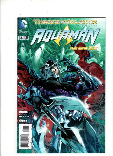 Aquaman, Vol. 7 #14 (Cvr A) (2012) Ivan Reis A Ivan Reis Buy & Sell Comics Online Comic Shop Toronto Canada