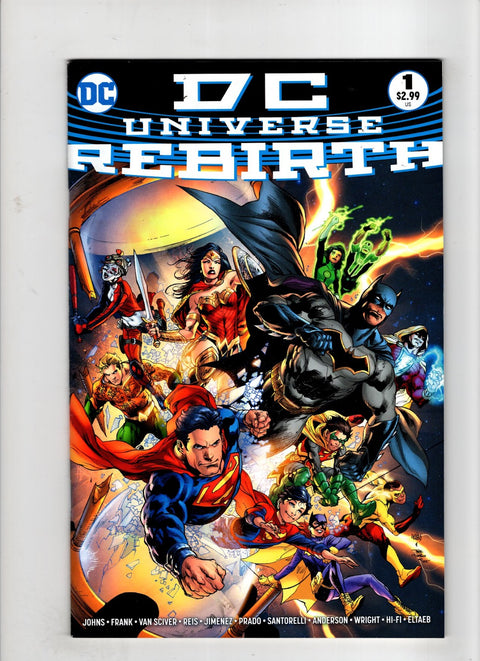 DC Universe: Rebirth #1 (Cvr B) (2016) Ivan Reis Midnight Release Variant B Ivan Reis Midnight Release Variant Buy & Sell Comics Online Comic Shop Toronto Canada