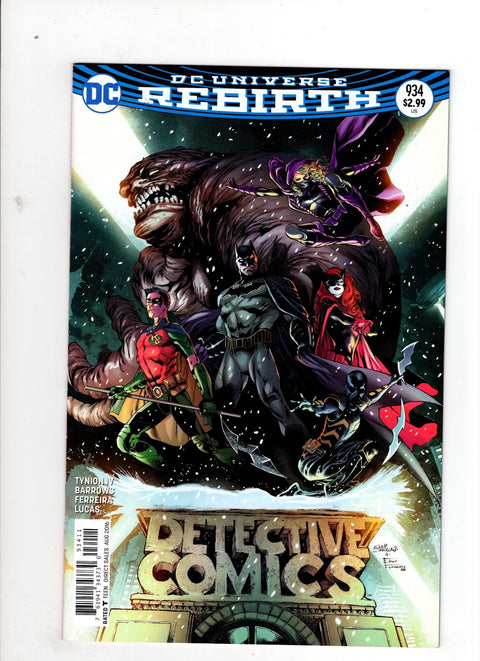 Detective Comics, Vol. 3 #934 (Cvr A) (2016) Eddy Barrows A Eddy Barrows Buy & Sell Comics Online Comic Shop Toronto Canada