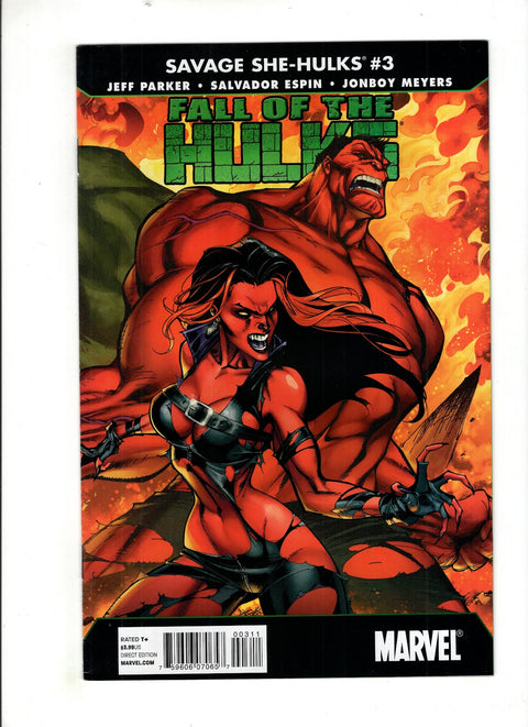 Fall of the Hulks: The Savage She-Hulks #3 (Cvr A) (2010) J. Scott Campbell A J. Scott Campbell Buy & Sell Comics Online Comic Shop Toronto Canada