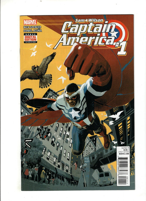 Captain America: Sam Wilson #1 (Cvr A) (2015) Daniel Acuña A Daniel Acuña Buy & Sell Comics Online Comic Shop Toronto Canada