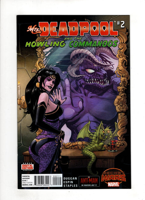 Mrs. Deadpool And The Howling Commandos #2 (Cvr A) (2015) A Buy & Sell Comics Online Comic Shop Toronto Canada