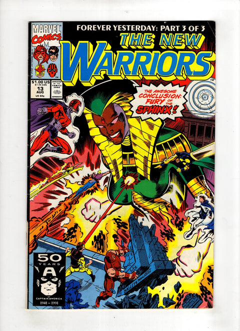 The New Warriors, Vol. 1 #13 (1991) Buy & Sell Comics Online Comic Shop Toronto Canada