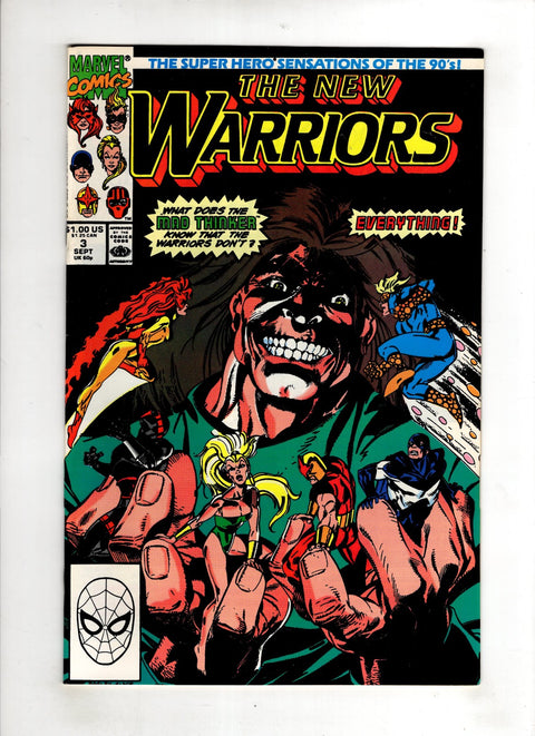 The New Warriors, Vol. 1 #3 (1990) Buy & Sell Comics Online Comic Shop Toronto Canada