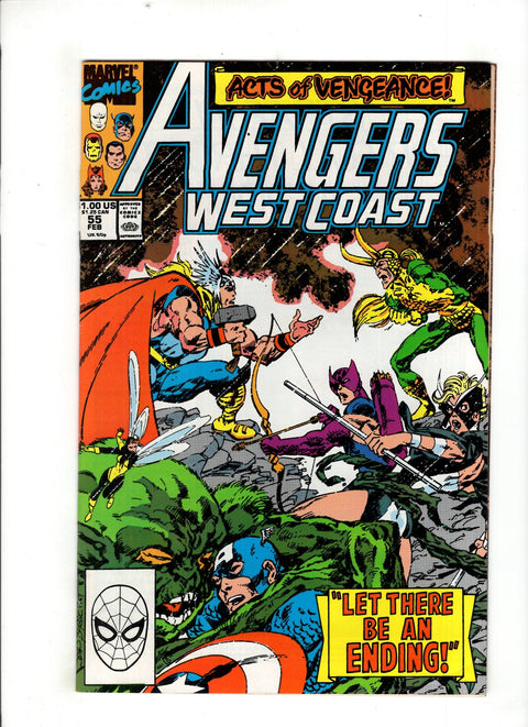 The West Coast Avengers, Vol. 2 #55 (1989)
