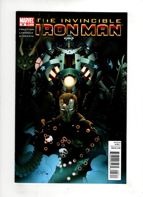 Invincible Iron Man, Vol. 1 #28 (Cvr A) (2010) Salvador Larroca A Salvador Larroca Buy & Sell Comics Online Comic Shop Toronto Canada