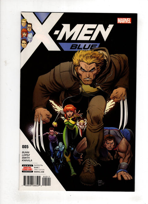 X-Men: Blue #5 (2017) Arthur Adams Arthur Adams Buy & Sell Comics Online Comic Shop Toronto Canada