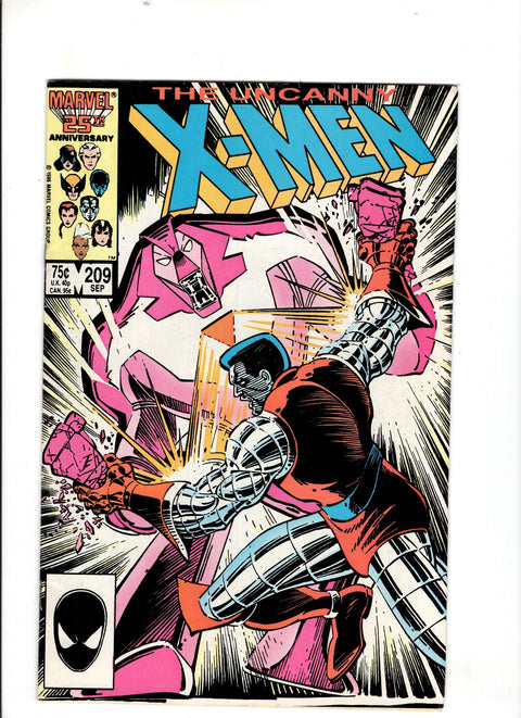 Uncanny X-Men, Vol. 1 #209 (1986) Buy & Sell Comics Online Comic Shop Toronto Canada