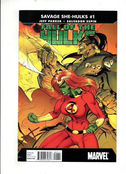 Fall of the Hulks: The Savage She-Hulks #1 (Cvr A) (2010) J. Scott Campbell A J. Scott Campbell Buy & Sell Comics Online Comic Shop Toronto Canada