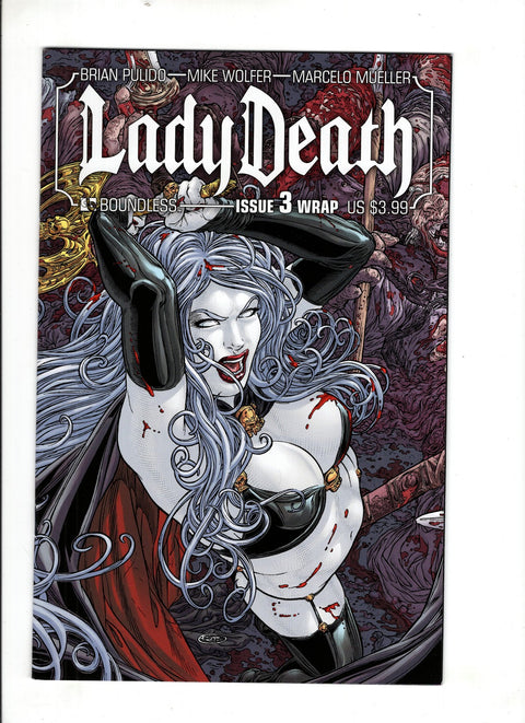 Lady Death (Boundless Comics) #3 (Cvr B) (2011) Wrap B Wrap Buy & Sell Comics Online Comic Shop Toronto Canada