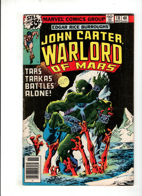 John Carter, Warlord of Mars #18 (1978) 1st Frank Miller at Marvel 1st Frank Miller at Marvel Buy & Sell Comics Online Comic Shop Toronto Canada
