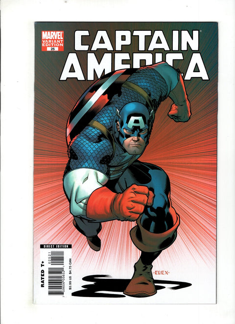 Captain America, Vol. 5 #25 (Cvr B) (2007) Ed McGuinness Incentive B Ed McGuinness Incentive Buy & Sell Comics Online Comic Shop Toronto Canada