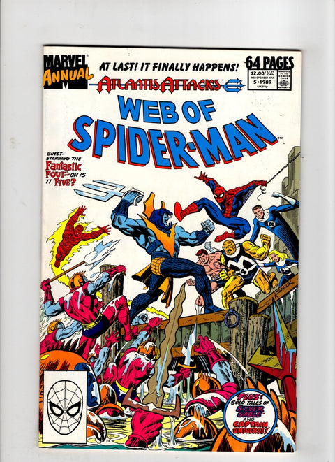 Web of Spider-Man, Vol. 1 Annual #5 (1989) Buy & Sell Comics Online Comic Shop Toronto Canada