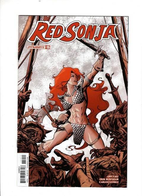 Red Sonja, Vol. 4 (Dynamite Entertainment) #15 (Cvr A) (2018) Mike McKone A Mike McKone Buy & Sell Comics Online Comic Shop Toronto Canada