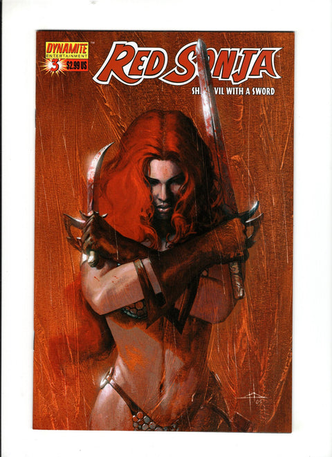 Red Sonja, Vol. 1 (Dynamite Entertainment) #3 (Cvr A) (2005) Gabrielle Dell'Otto A Gabrielle Dell'Otto Buy & Sell Comics Online Comic Shop Toronto Canada