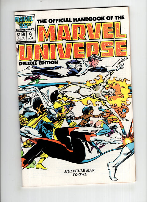 Official Handbook of the Marvel Universe: Deluxe Edition (Vol. 2) #9 (1986) Buy & Sell Comics Online Comic Shop Toronto Canada