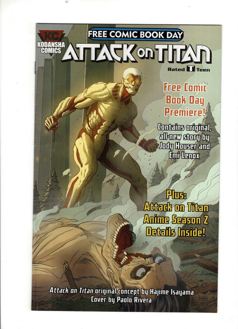 Free Comic Book Day 2017 (Attack On Titan) #1 (2017) Buy & Sell Comics Online Comic Shop Toronto Canada