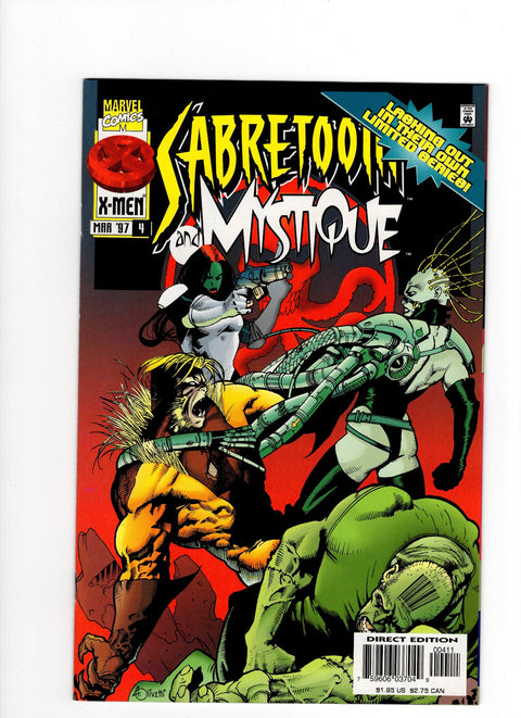 Sabretooth and Mystique #4 (1997) Buy & Sell Comics Online Comic Shop Toronto Canada
