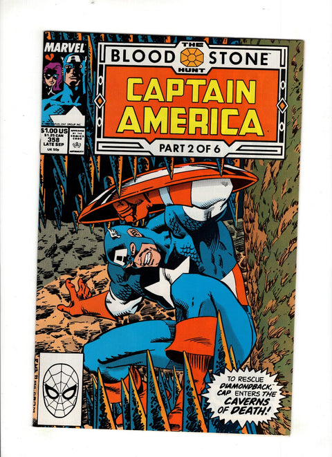 Captain America, Vol. 1 #358 (1989) Buy & Sell Comics Online Comic Shop Toronto Canada