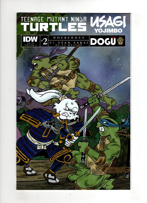 Teenage Mutant Ninja Turtles / Usagi Yojimbo: WhereWhen #2 (Cvr A) (2023) Stan Sakai A Stan Sakai Buy & Sell Comics Online Comic Shop Toronto Canada