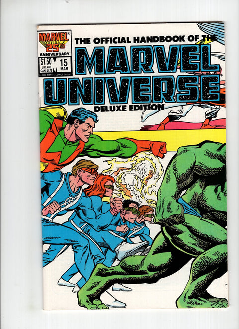Official Handbook of the Marvel Universe: Deluxe Edition (Vol. 2) #15 (1986) Buy & Sell Comics Online Comic Shop Toronto Canada