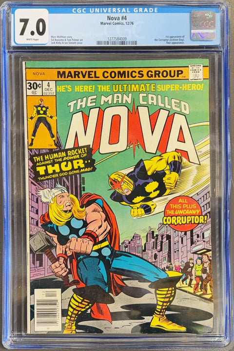 Nova, Vol. 1 #4 (CGC 7.0) (1976) Buy & Sell Comics Online Comic Shop Toronto Canada