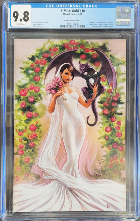 X-Men: Gold, Vol. 2 #30 (CGC 9.8) (2018) H Adi Granov Exclusive Virgin Variant Buy & Sell Comics Online Comic Shop Toronto Canada