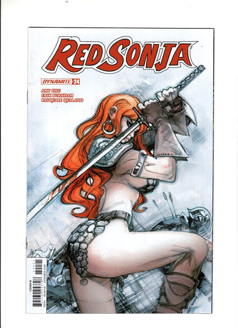 Red Sonja, Vol. 4 (Dynamite Entertainment) #24 (Cvr B) (2018) Moritat B Moritat Buy & Sell Comics Online Comic Shop Toronto Canada