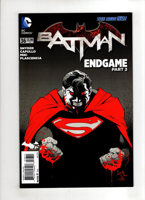 Batman, Vol. 2 #36 (Cvr A) (2014) Greg Capullo A Greg Capullo Buy & Sell Comics Online Comic Shop Toronto Canada