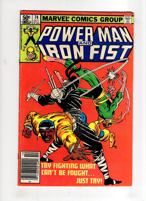 Power Man and Iron Fist, Vol. 1 #74 (1981) Newsstand Edition Newsstand Edition Buy & Sell Comics Online Comic Shop Toronto Canada
