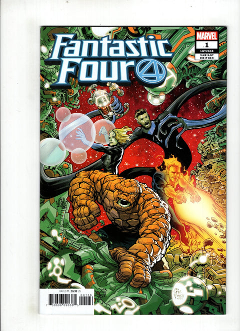 Fantastic Four, Vol. 6 #1 (Cvr W) (2018) Eric Powell Variant