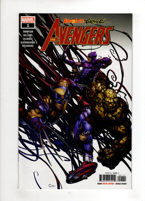 Absolute Carnage: Avengers #1 (Cvr A) (2019) Clayton Crain A Clayton Crain Buy & Sell Comics Online Comic Shop Toronto Canada