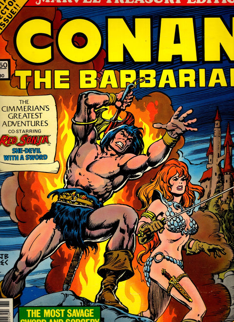 Marvel Treasury Edition #15 (1977) Conan The Barbarian Conan The Barbarian Buy & Sell Comics Online Comic Shop Toronto Canada
