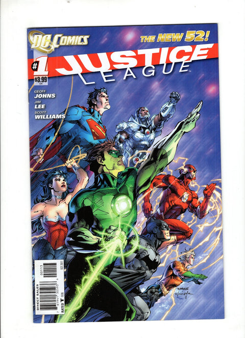 Justice League, Vol. 1 #1 (Cvr F) (2011) 3rd Printing F 3rd Printing Buy & Sell Comics Online Comic Shop Toronto Canada