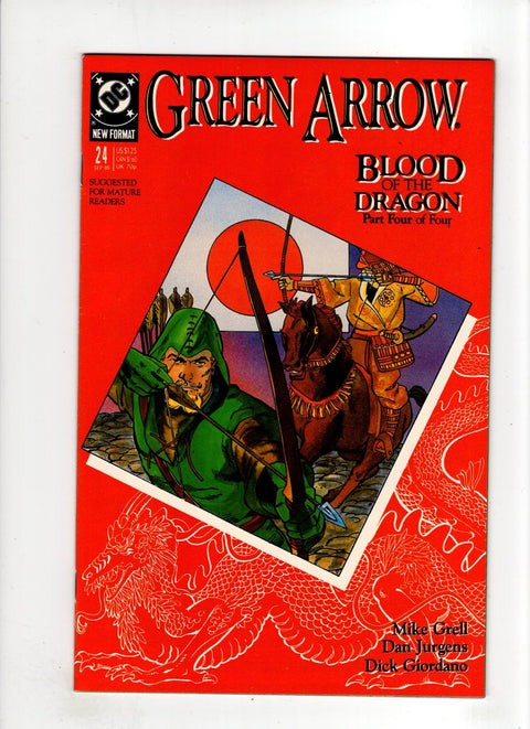 Green Arrow, Vol. 2 #24 (1989) Buy & Sell Comics Online Comic Shop Toronto Canada