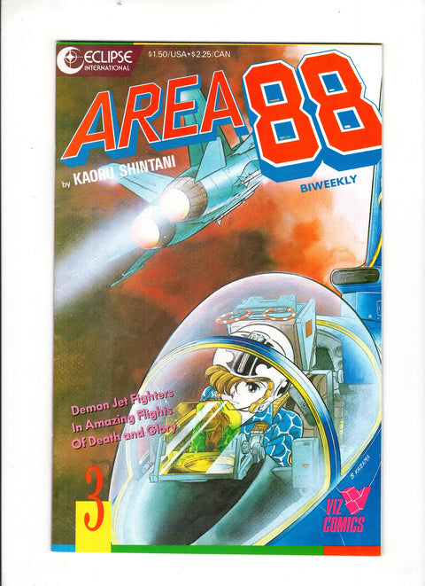 Area 88 #3 (1987) Buy & Sell Comics Online Comic Shop Toronto Canada
