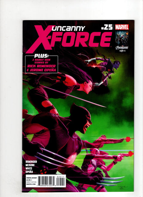 Uncanny X-Force, Vol. 1 #25 (2012) 1st team app. The Omega Clan Jerome Opeña Buy & Sell Comics Online Comic Shop Toronto Canada
