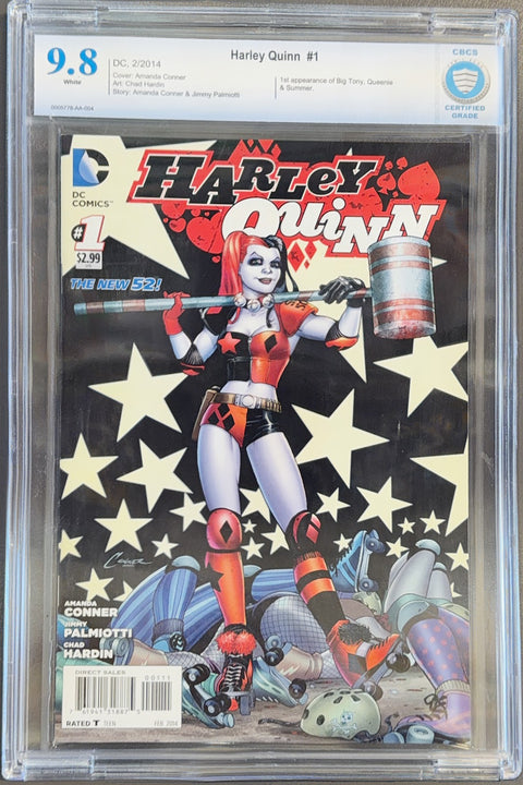 Harley Quinn, Vol. 2 #1 (CBCS 9.8) (2013) A Amanda Conner Buy & Sell Comics Online Comic Shop Toronto Canada