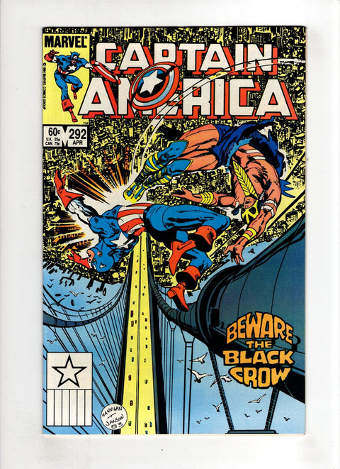 Captain America, Vol. 1 #292 (1984) Buy & Sell Comics Online Comic Shop Toronto Canada