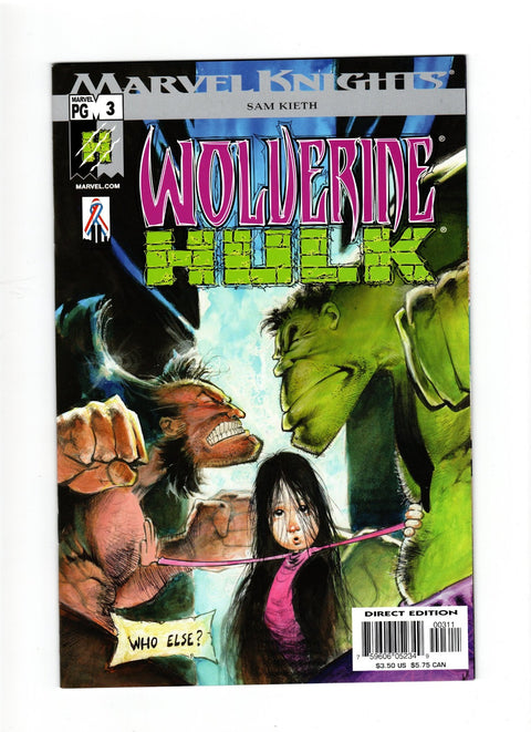 Wolverine / Hulk #3 (2002) Sam Kieth Sam Kieth Buy & Sell Comics Online Comic Shop Toronto Canada