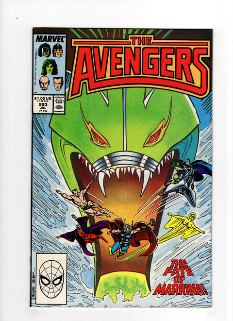 The Avengers, Vol. 1 #293 (1988) Buy & Sell Comics Online Comic Shop Toronto Canada