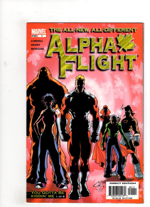 Alpha Flight, Vol. 3 #1 (2004) Buy & Sell Comics Online Comic Shop Toronto Canada