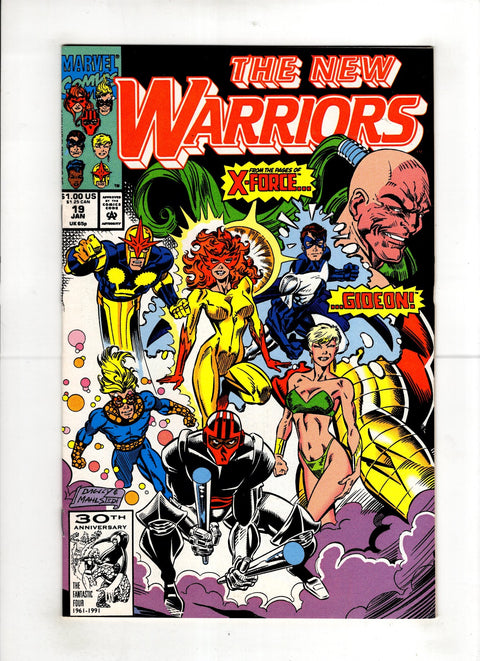 The New Warriors, Vol. 1 #19 (1991) Buy & Sell Comics Online Comic Shop Toronto Canada