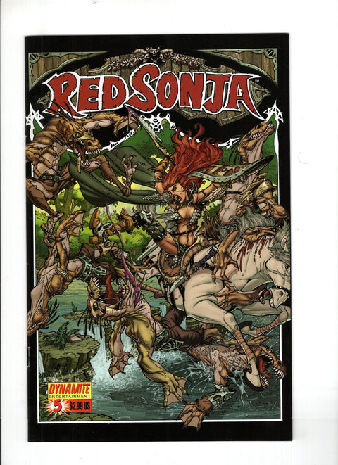 Red Sonja, Vol. 1 (Dynamite Entertainment) #5 (Cvr C) (2005) Nick Bradshaw C Nick Bradshaw Buy & Sell Comics Online Comic Shop Toronto Canada