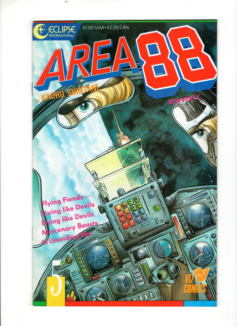 Area 88 #5 (1987) Buy & Sell Comics Online Comic Shop Toronto Canada