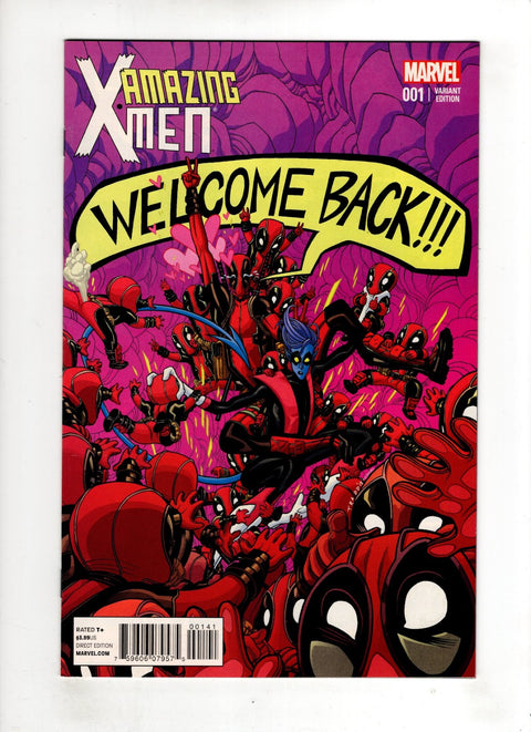 Amazing X-Men, Vol. 2 #1 (Cvr D) (2013) Deadpool Variant D Deadpool Variant Buy & Sell Comics Online Comic Shop Toronto Canada