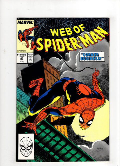 Web of Spider-Man, Vol. 1 #49 (1988) Buy & Sell Comics Online Comic Shop Toronto Canada