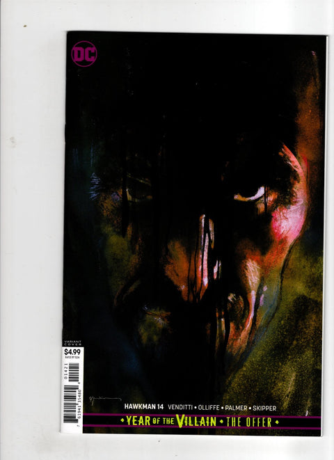 Hawkman, Vol. 5 #14 (Cvr B) (2019) Bill Sienkiewicz Card Stock B Bill Sienkiewicz Card Stock Buy & Sell Comics Online Comic Shop Toronto Canada