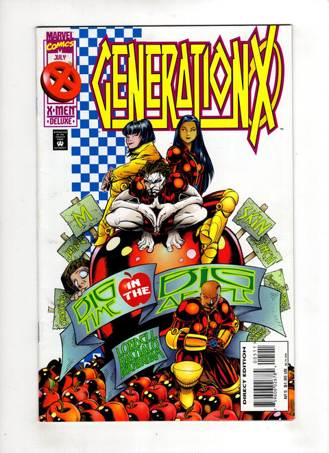 Generation X, Vol. 1 #5 (1995) Buy & Sell Comics Online Comic Shop Toronto Canada
