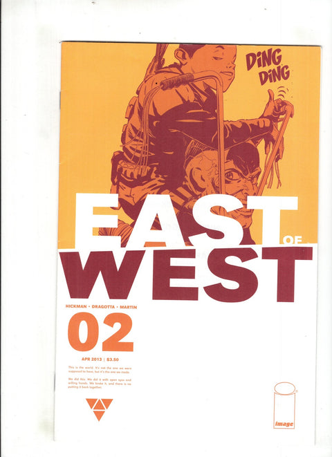 East of West #2 (Cvr A) (2013) Nick Dragotta A Nick Dragotta Buy & Sell Comics Online Comic Shop Toronto Canada